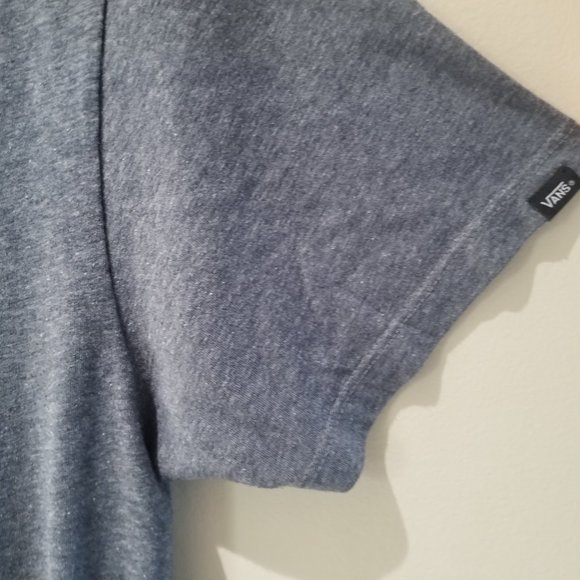 Men's Vans Gray Short Sleeve T-Shirt Size Small - Picture 4 of 9